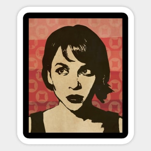 Norah Jones  // Retro Poster Jazz Sticker